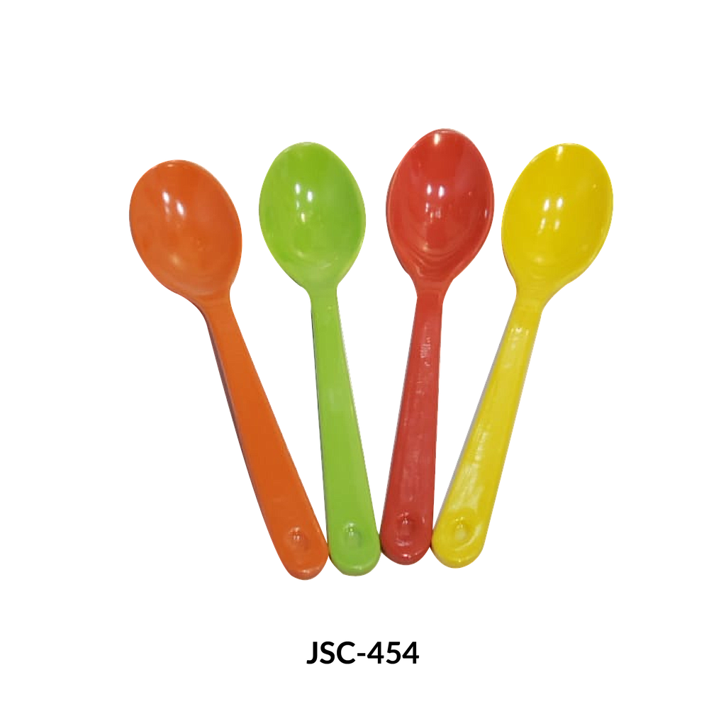 CUCHARA MELAMINA COLORES 7"