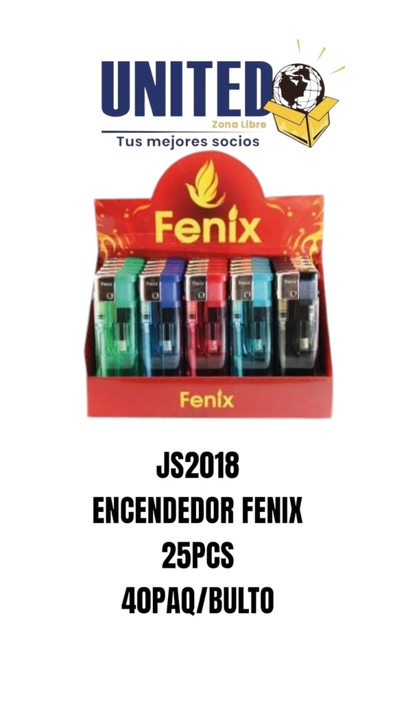 ENCENDEDOR FENIX (25 PCS) (copia)