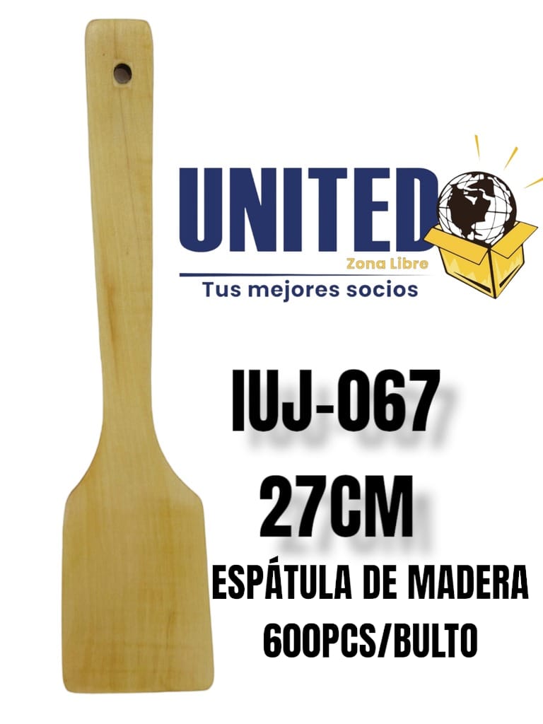 ESPATULA DE MADERA 27CM