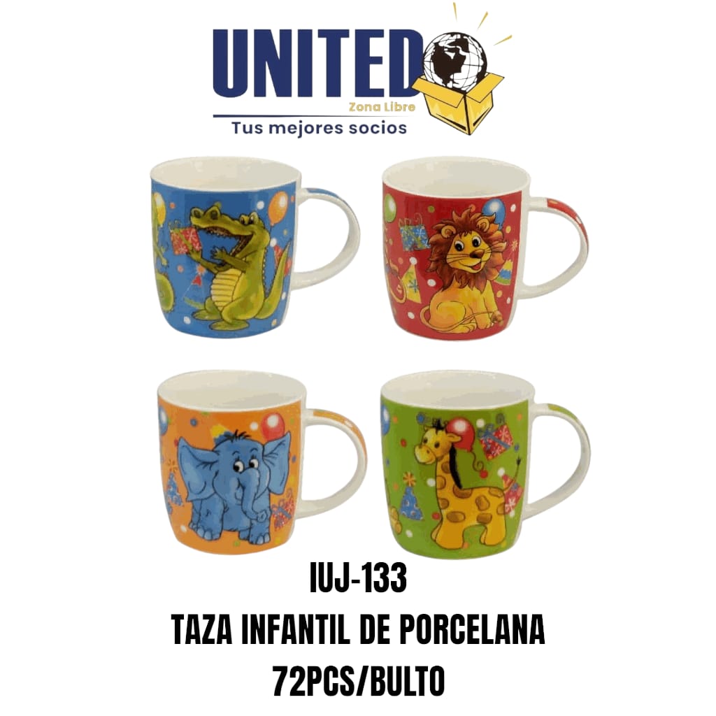 TAZA INFANTIL DE PORCELANA