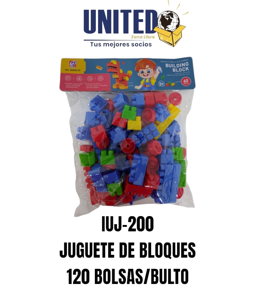 JUGUETE BLOQUES (60 PCS)