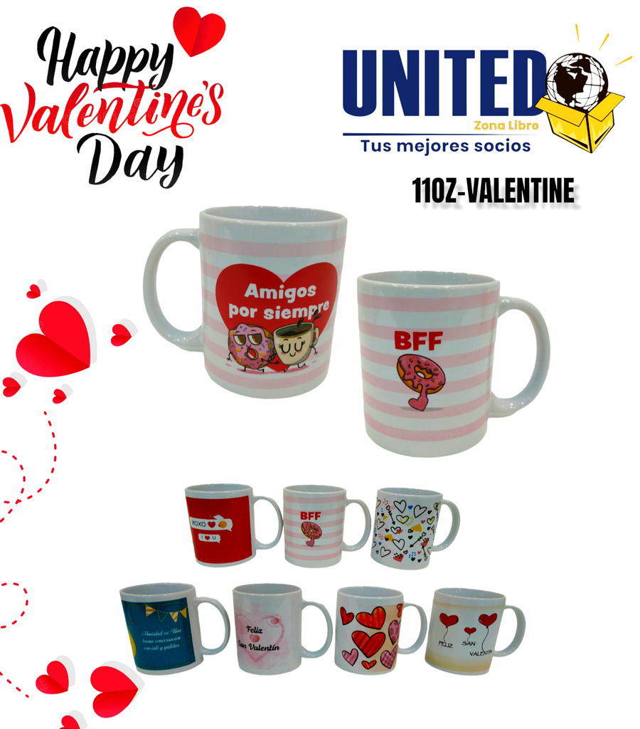 TAZA SAN VALENTIN - 11OZ