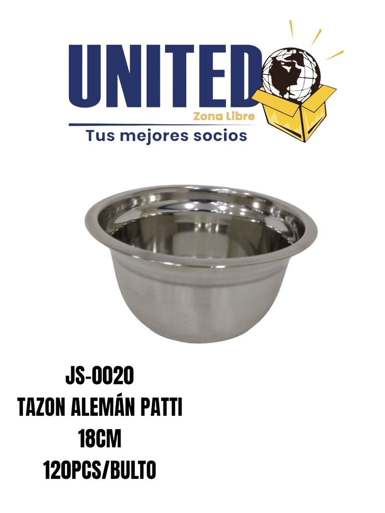 TAZON ALEMÁN PATTI DE 18 CM