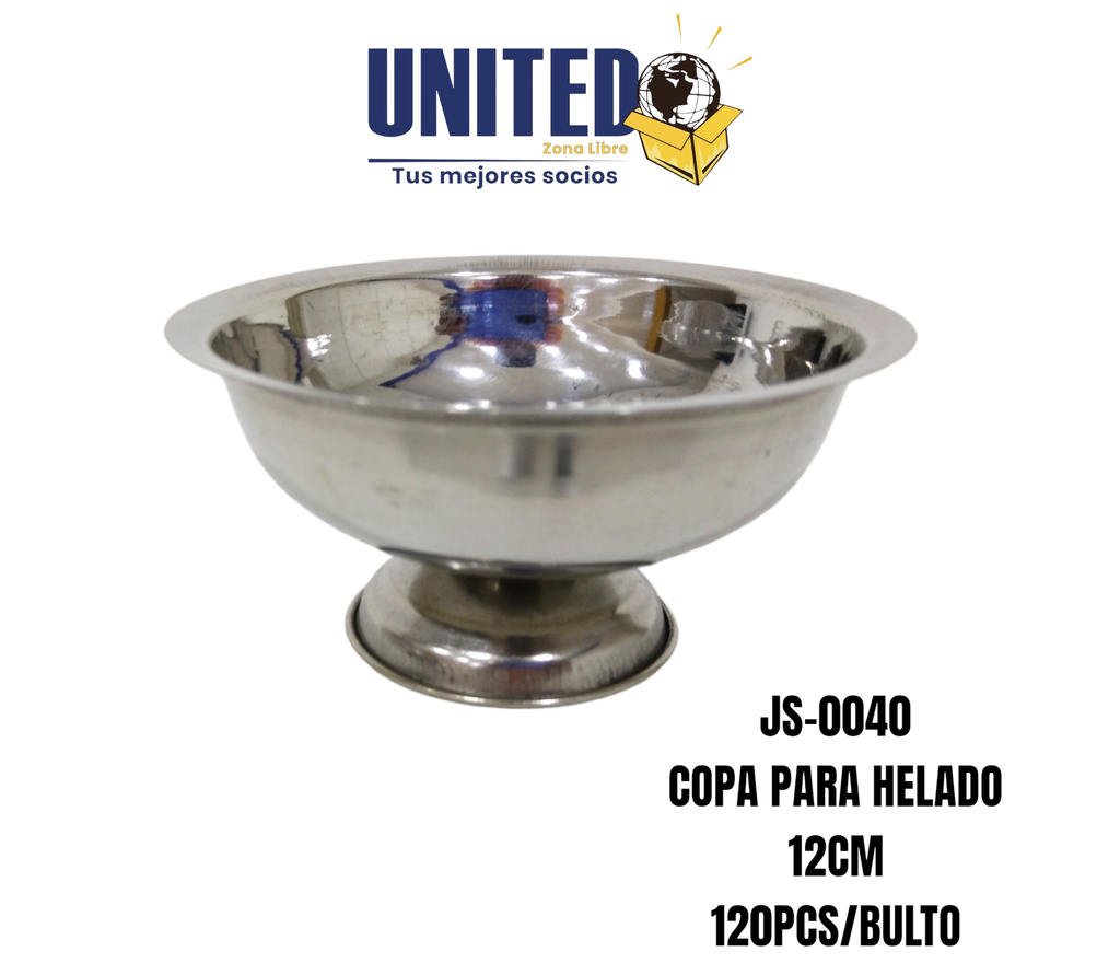 COPA PARA HELADO DE 12 CM