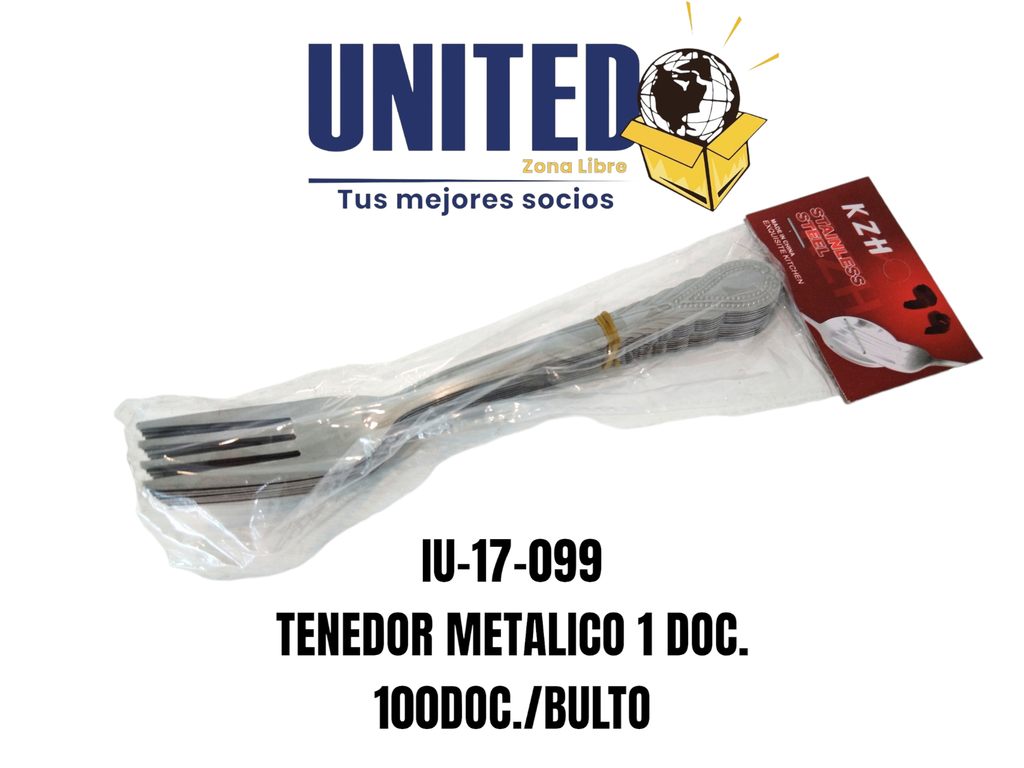 TENEDOR METALICO