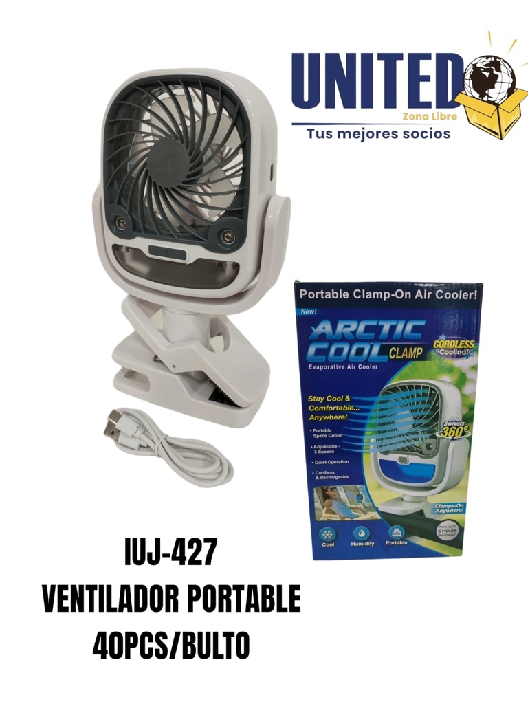 VENTILADOR PORTATIL C/CLIP