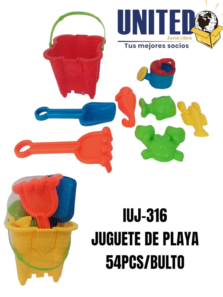 JUGUETE PARA PLAYA