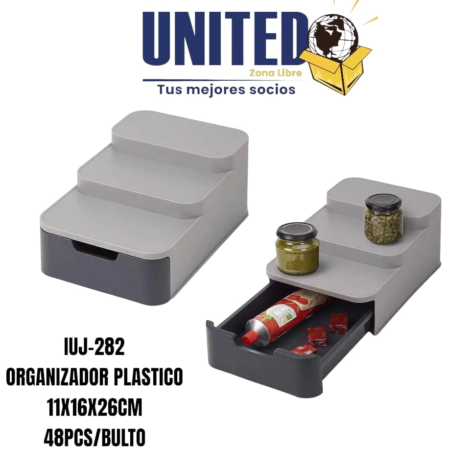 ORGANIZADOR PLASTICO 11x16x26CM