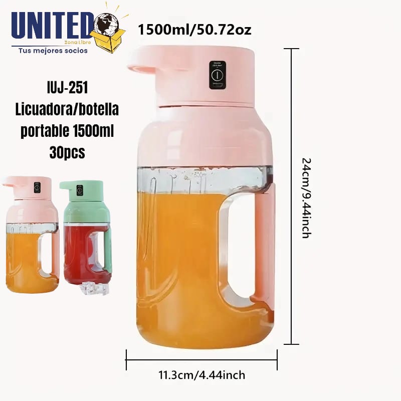 LICUADORA PORTATIL 1500ML