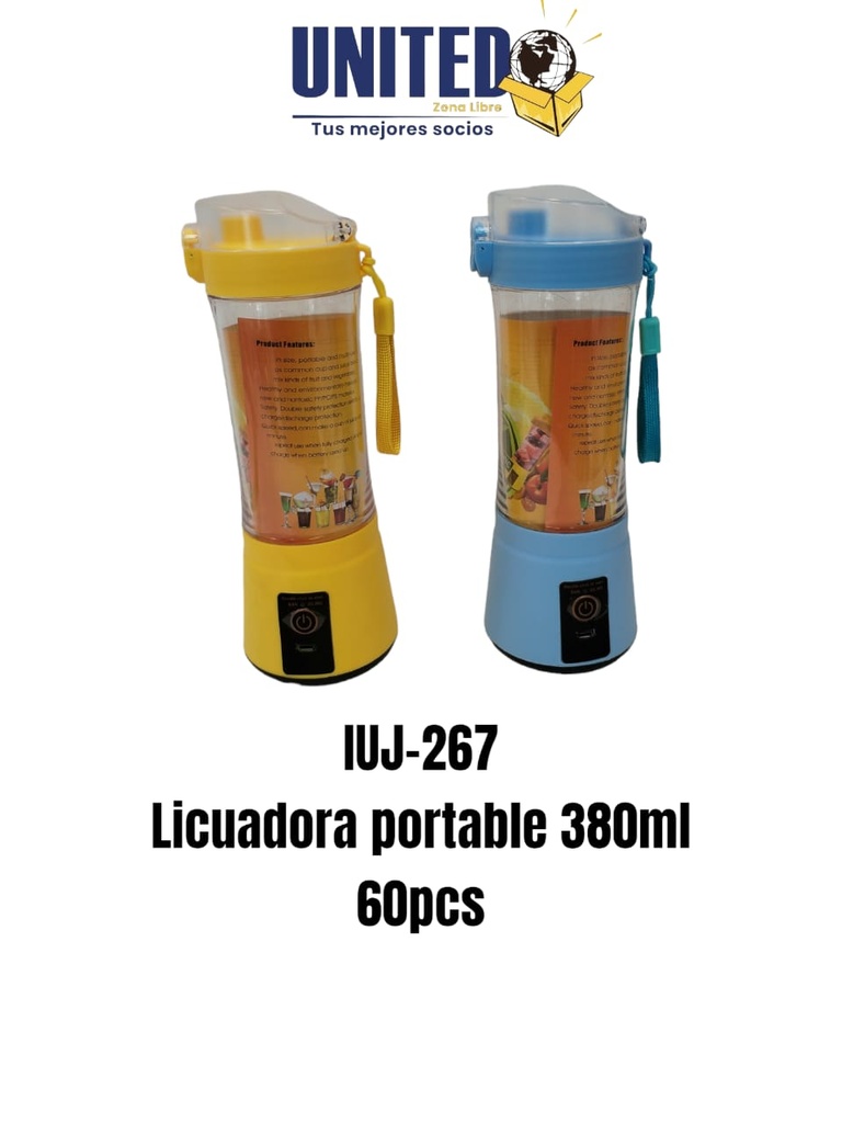 LICUADORA PORTATIL 380ML