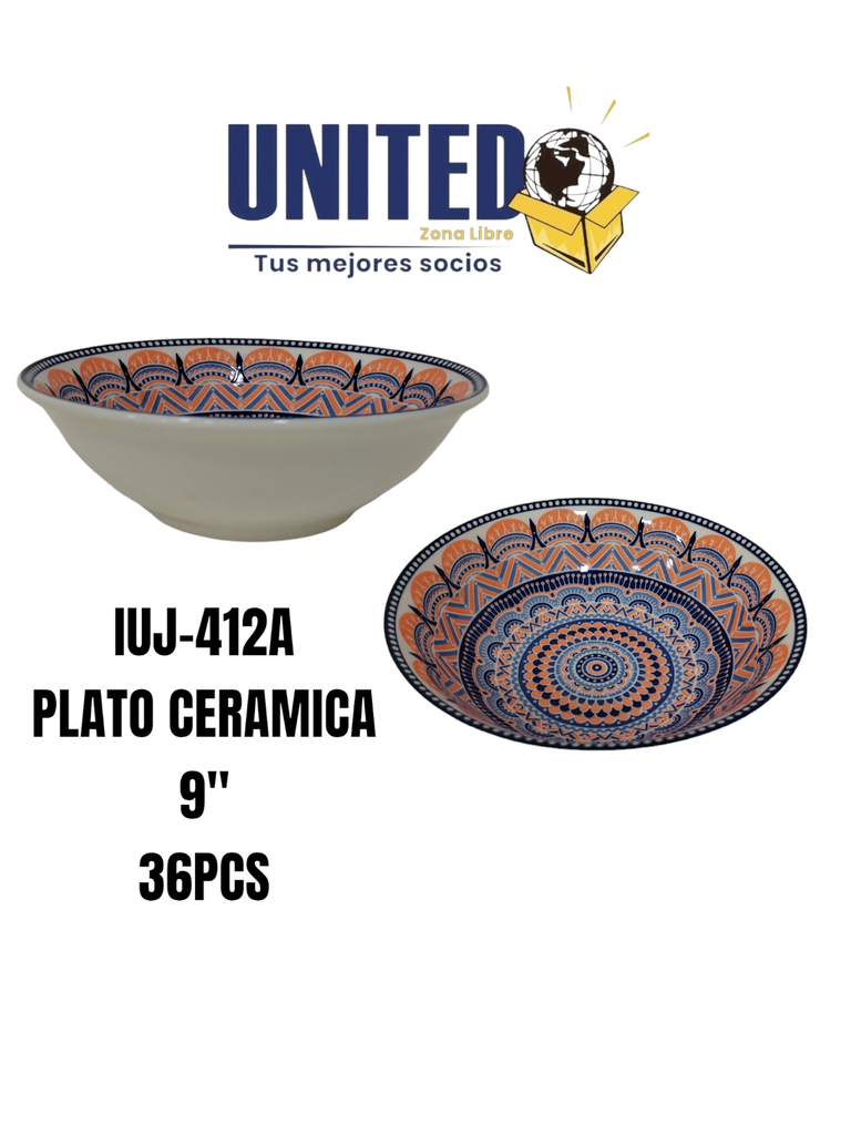 TAZON CERAMICA 9"