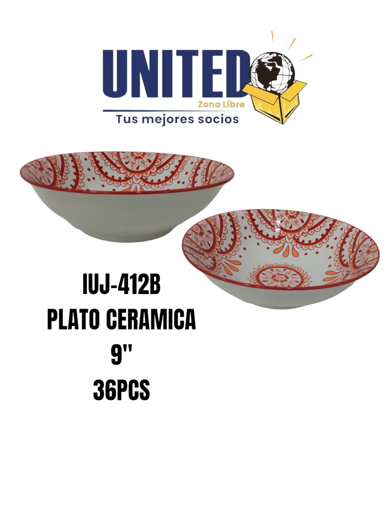 TAZON CERAMICA 9"