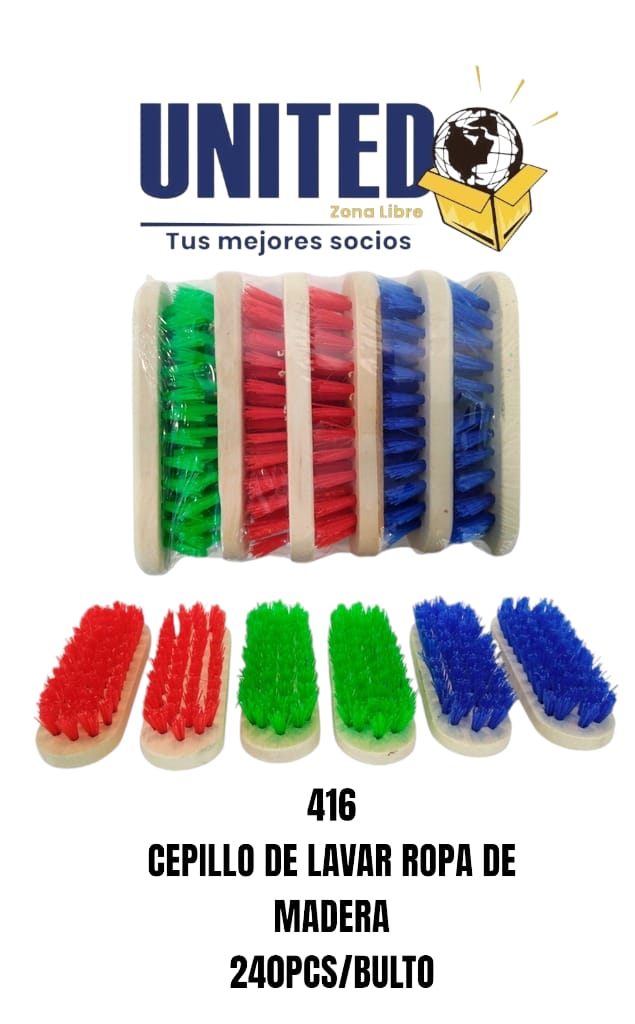 CEPILLO P/LAVAR ROPA - GDE