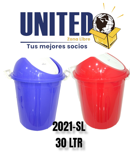 [2021-SL] CESTO PARA BASURA 30 LT CON TAPA