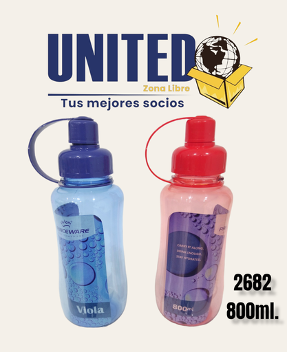 [2682-PET] BOTELLA PARA AGUA 600ML (copia)