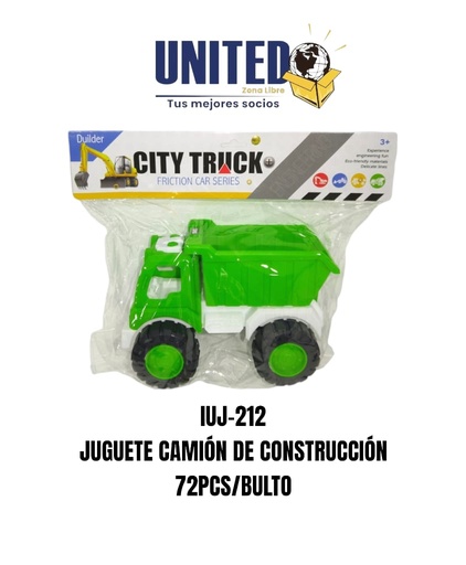 [IUJ-212] JUGUETE CAMION DE CONSTRUCCION