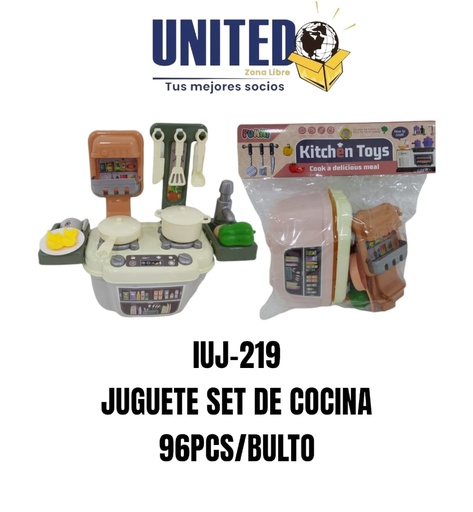 [IUJ-219] JUGUETE SET DE COCINA