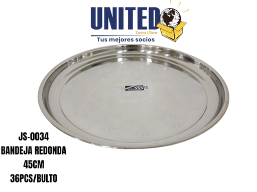 [JS-0034] BANDEJA REDONDA DE 40 CM (copia)