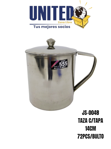 [JS-0048] TAZA DE 10 CM C/TAPA (copia)