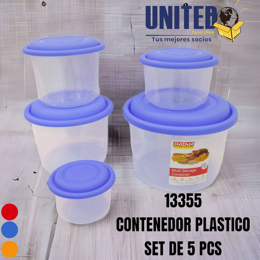 [13355] CONTENEDOR ZAFIRO 3PCS C/TAPA (1 a 3) (copia)