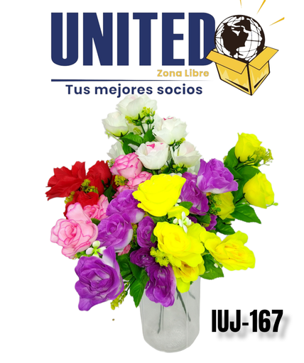 [IUJ-167/250] FLOR ARTIFICIAL (250 Pcs)