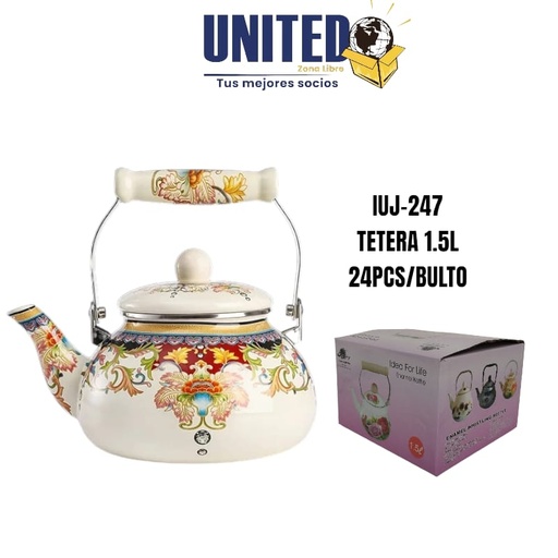 [IUJ-247] TETERA DECORADA 1.5L