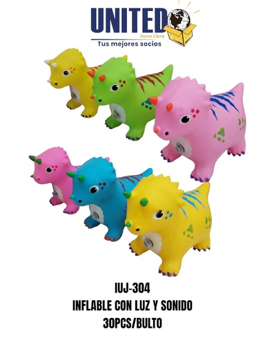 [IUJ-304] JUGUETE DINOSAURIO INFLABLE