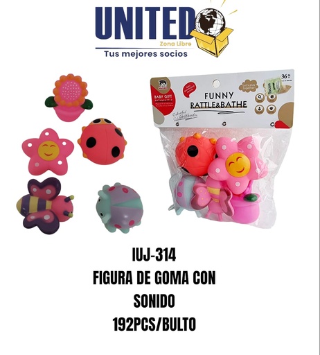 [IUJ-314]  JUGUETE PATITO (6 PCS) (copia)