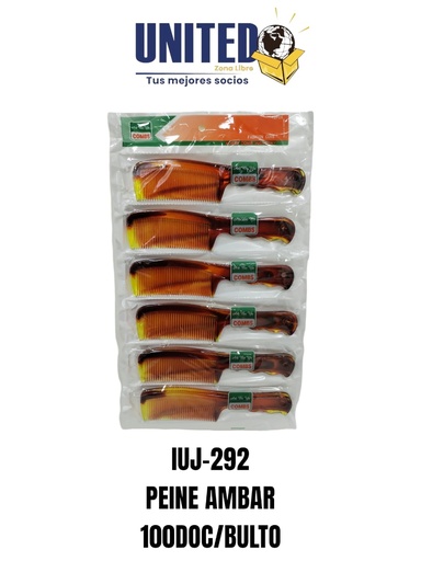 [IUJ-292]  PEINE COLORES C/MANGO (copia)