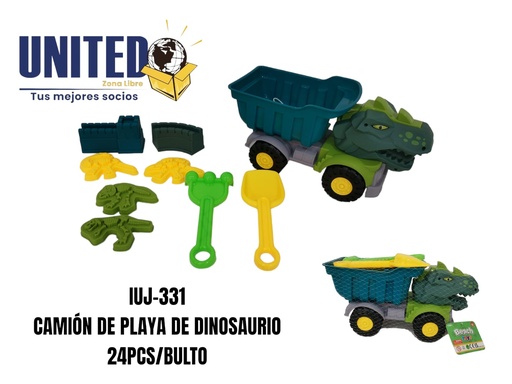 [IUJ-331] JUGUETE PARA PLAYA - DINOSAURIO