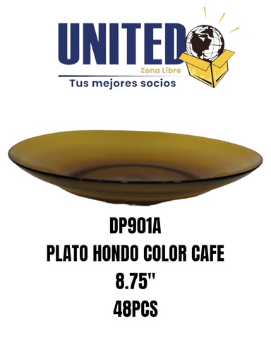 [DP901A] TAZA DE VIDRIO COLOR CAFÉ DE 245ML (copia)