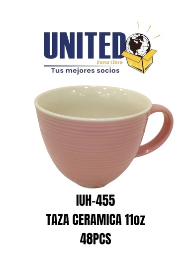 [IUH-455] TAZA CERAMICA