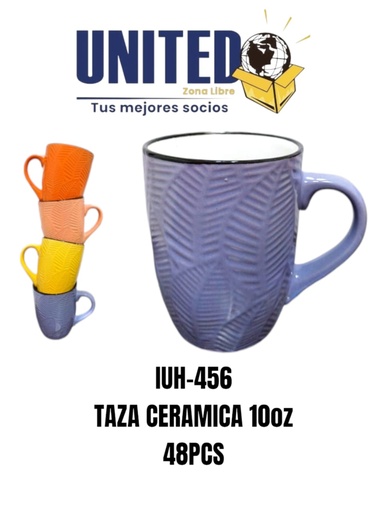 [IUH-456] TAZA CERAMICA