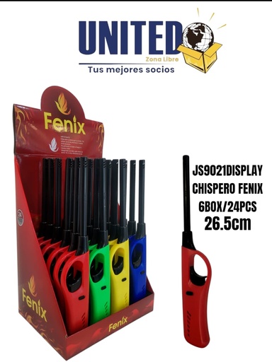 [JS9021DISPLAY] CHISPERO DE COCINA FENIX - BLISTER (24 PCS) (copia)